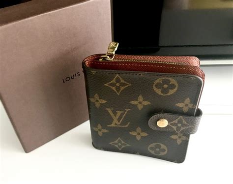 louis vuitton monogram compact zip wallet|authentic louis vuitton zippy wallet.